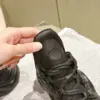 Louis Vuitton Women Black Leather Sporty Chunky Sneakers product view 6