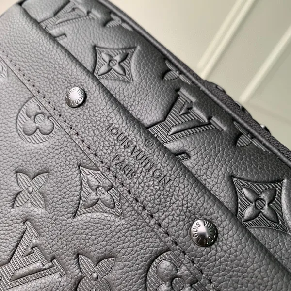 Louis Vuitton Alpha Nano Bag 24 In Black Monogram Shadow Embossed Cowhide product view 8