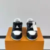 Louis Vuitton Men Black and White Sneakers — Monogram Side Panels product view 2