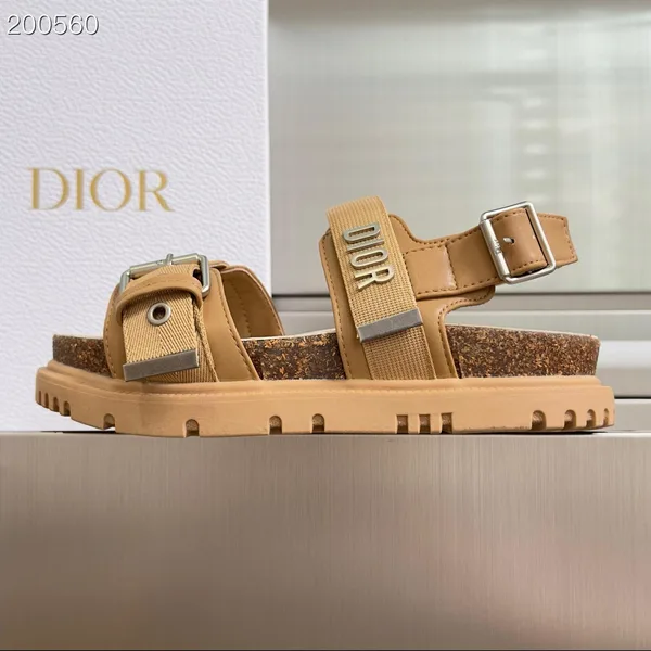 Dior Act Sandals — Tan product view 2