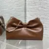 Dior Bow Bag Brown Lambskin product view 3