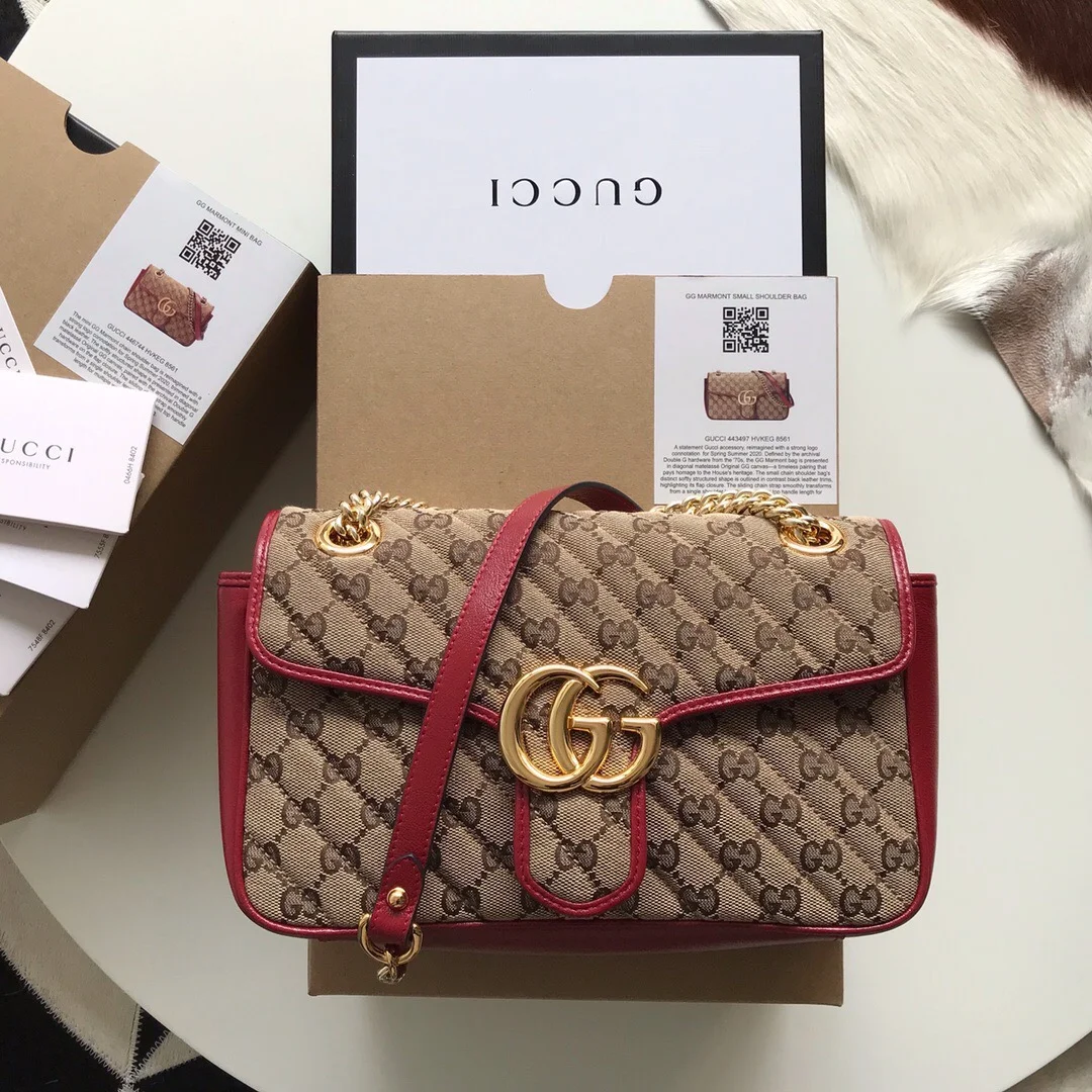 Gucci GG Marmont GG Shoulder Bag Small product view 2