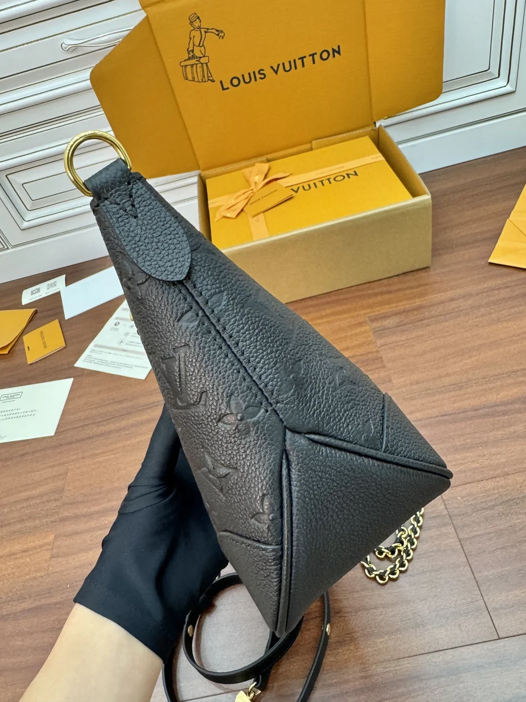 Louis Vuitton Boulogne PM Bag Bicolor Monogram product view 4