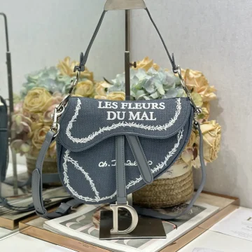 Dior Saddle Bag “Les Fleurs du Mal” product photo