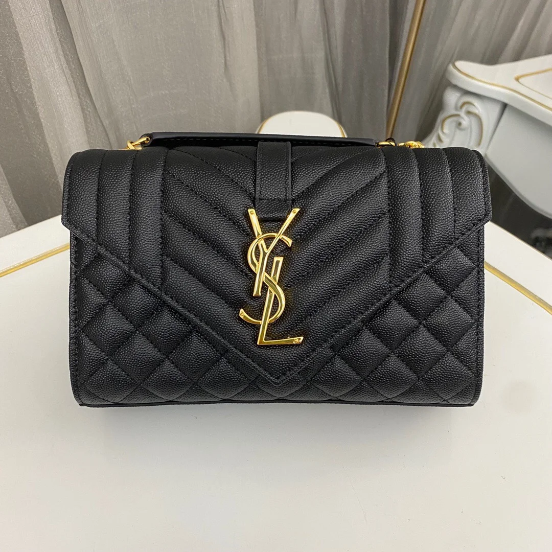 Saint Laurent Envelope Bag Small Black product view 1