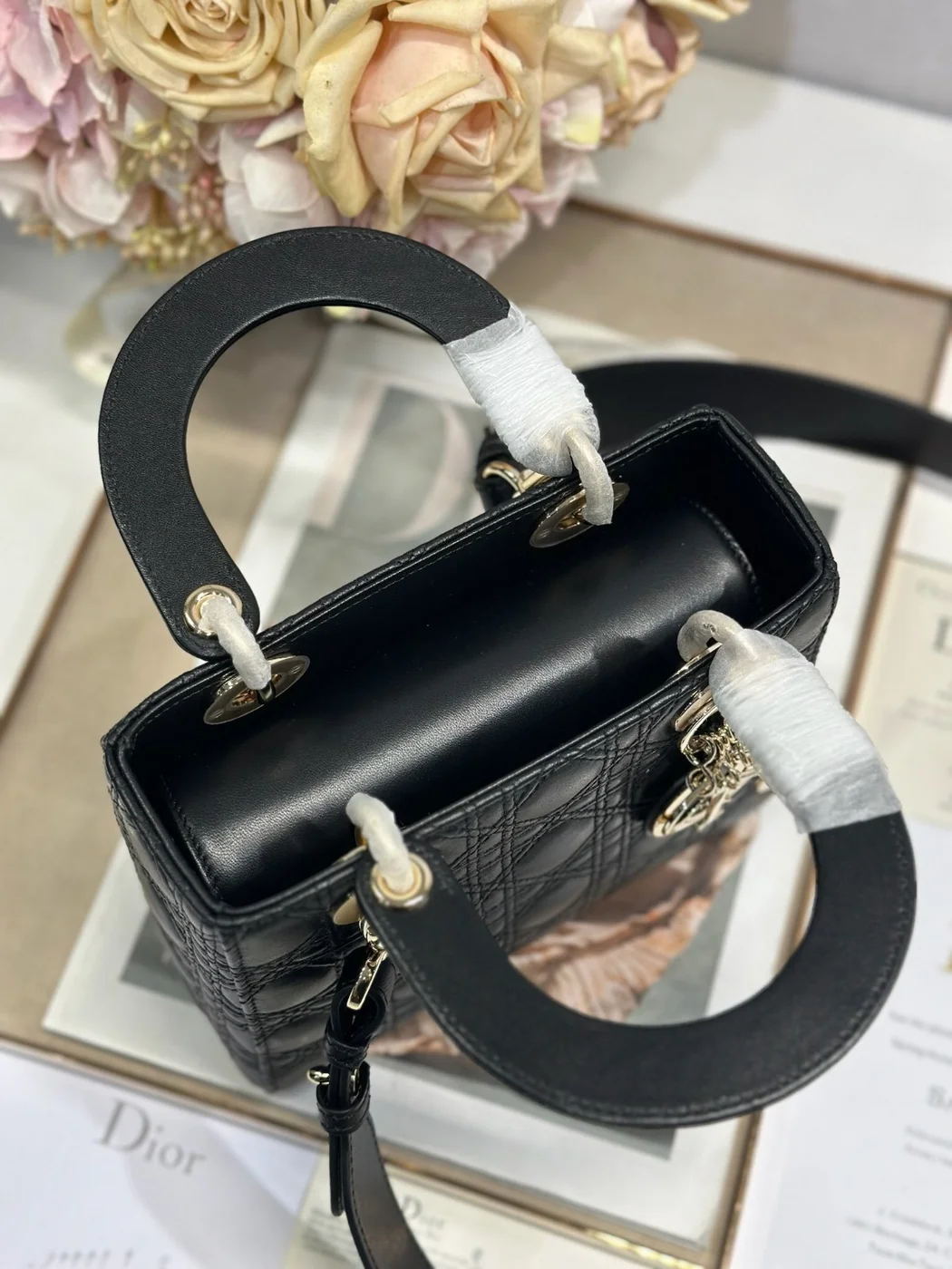 Dior Lady Small Black Handbag product view 4