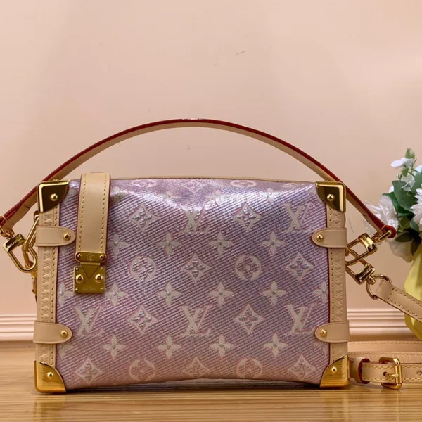 Louis Vuitton Side Trunk Monogram Pattern Handbags 21x14x6cm product photo