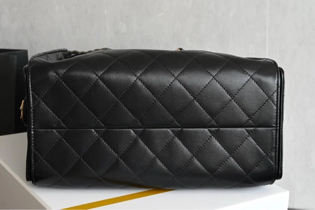 Chanel 25 Small Gold Silver Chain Bag product view 7