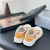 Chanel Women Yellow Canvas And Rubber Sneakers product view 3