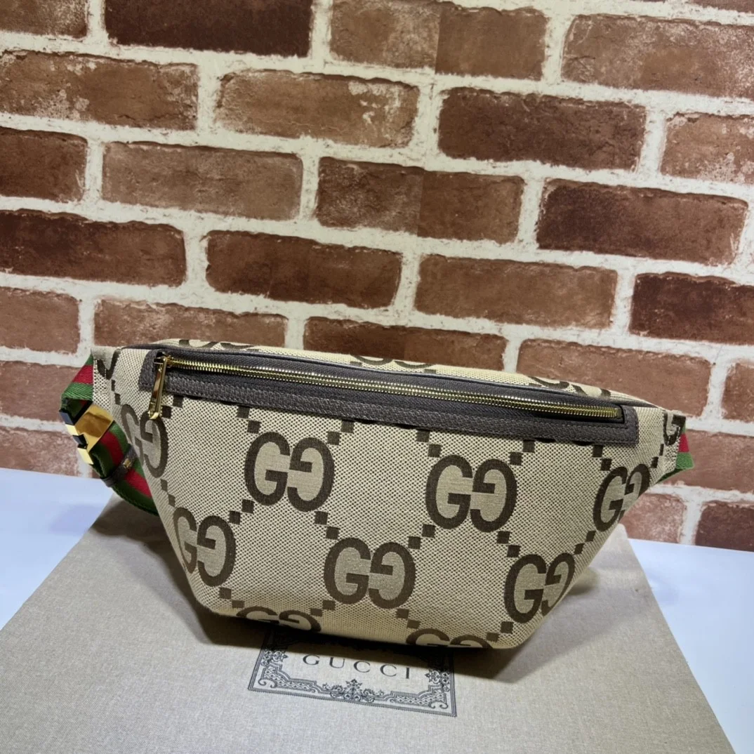 Gucci Belt Bag Jumbo GG Canvas Large Brown product view 1