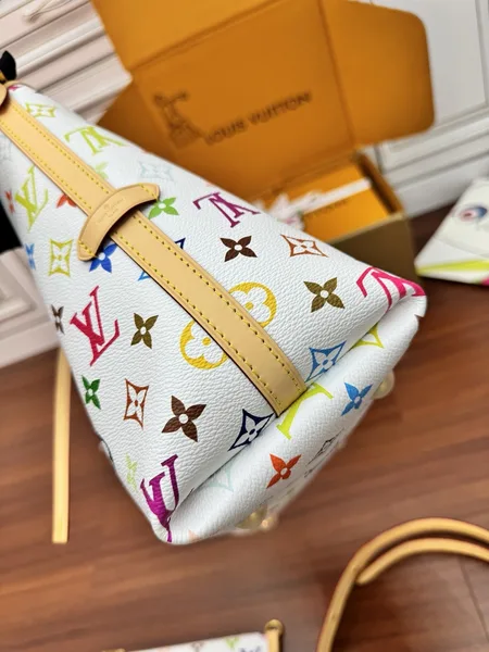 Louis Vuitton x Takashi Murakami CarryAll PM bag product view 6