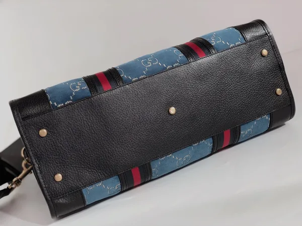 Gucci Velvet GG Monogram Textured Calfskin Bag product view 5