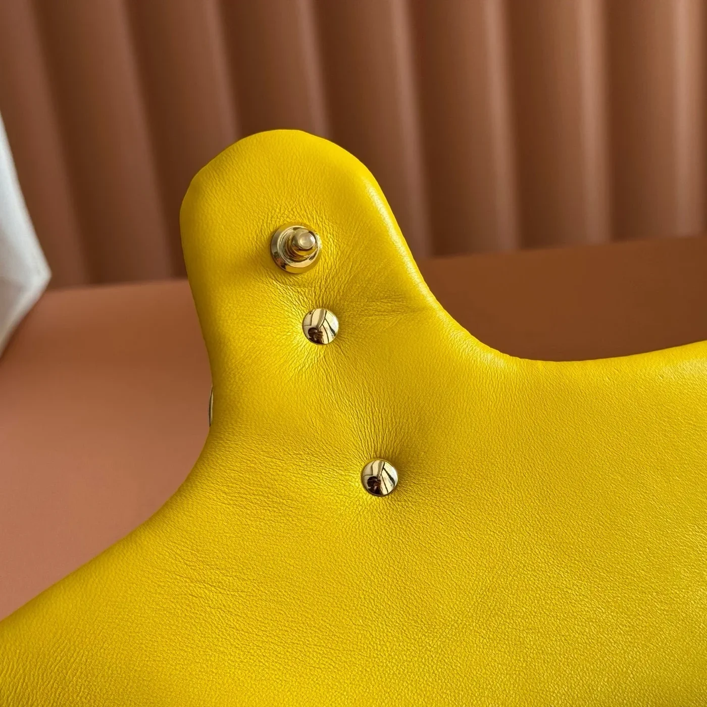 Gucci GG Marmont Bag 26 In Yellow Lambskin product view 5