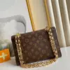 Louis Vuitton Victoire Monogram Pattern Handbags 27x20x10cm — Red Front Panel product view 8