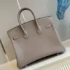 Hermès Birkin 25 Gris Tourterelle Togo Palladium Hardware Bag product view 4
