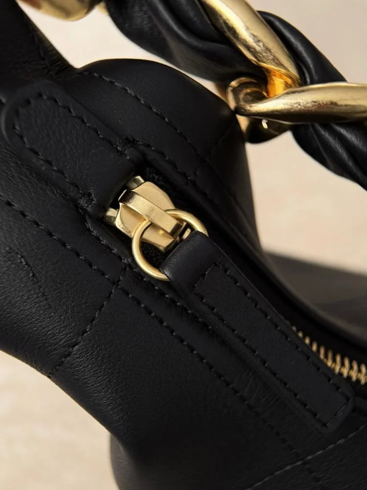 Chanel black hobo bag product view 7