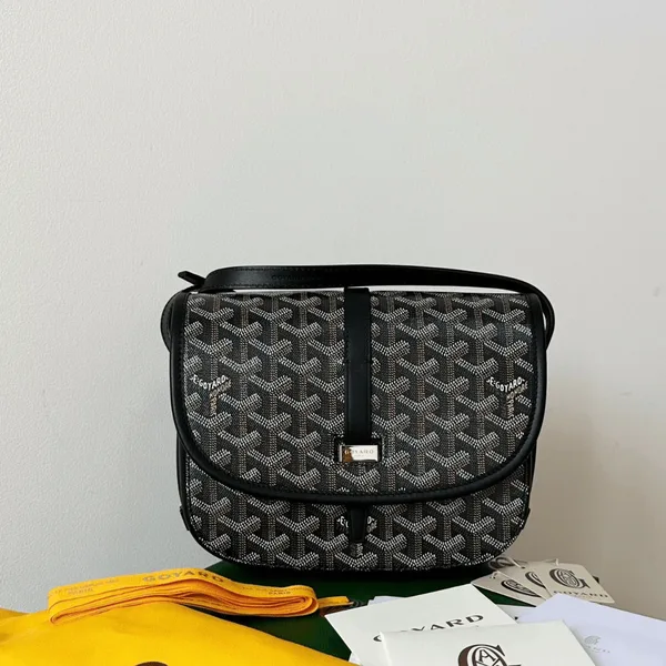 Goyard Black Crossbody Handbag Women’s 22x16x7cm product photo
