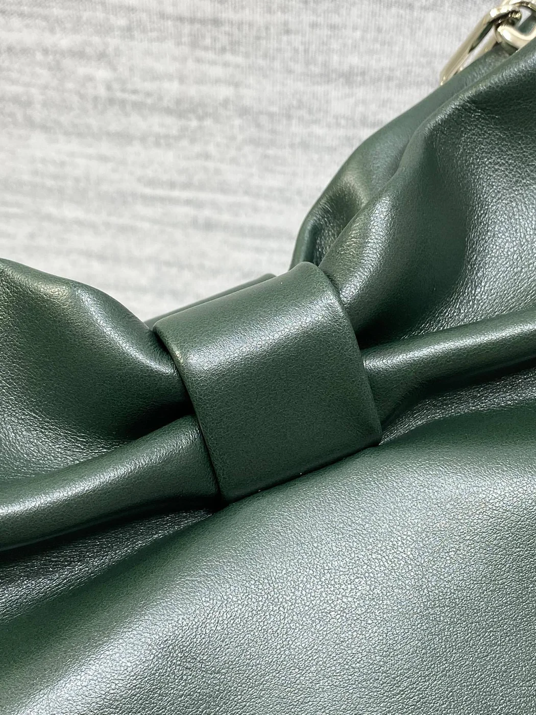 Dior Bow Bag Small Dark Green product view 4