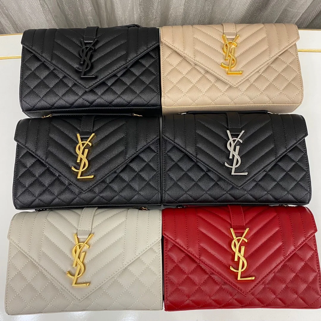 Saint Laurent Envelope Bag Small Black product view 6