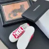 Chanel Women Red Canvas And Rubber Sneakers product view 5