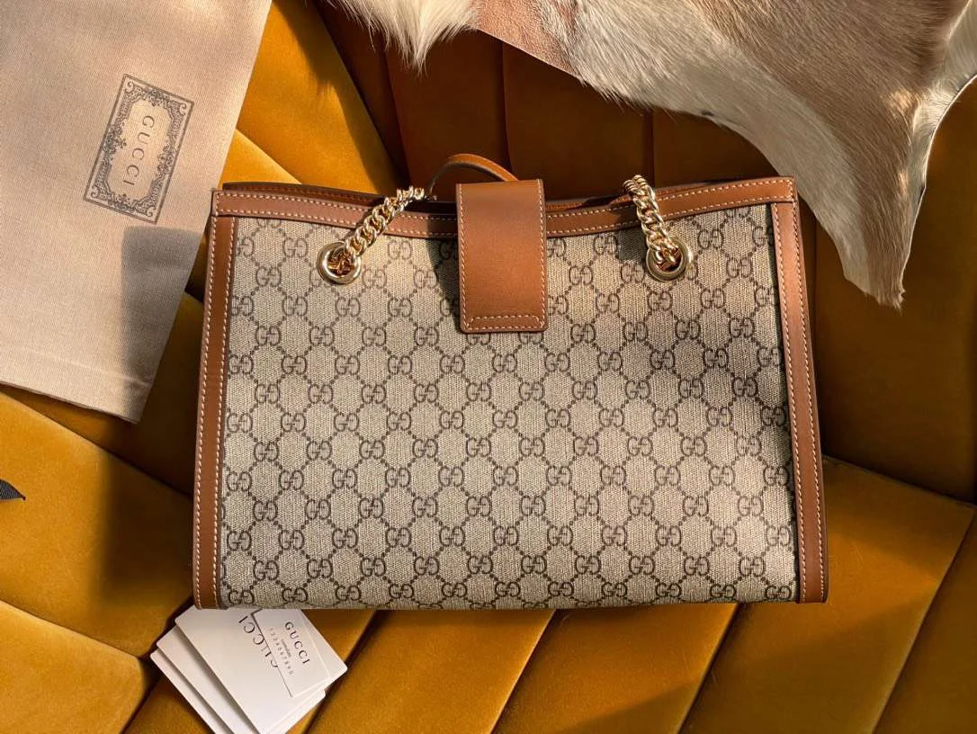 Gucci Padlock Bag with Logo Pattern Gucci 35x23x14cm product view 6