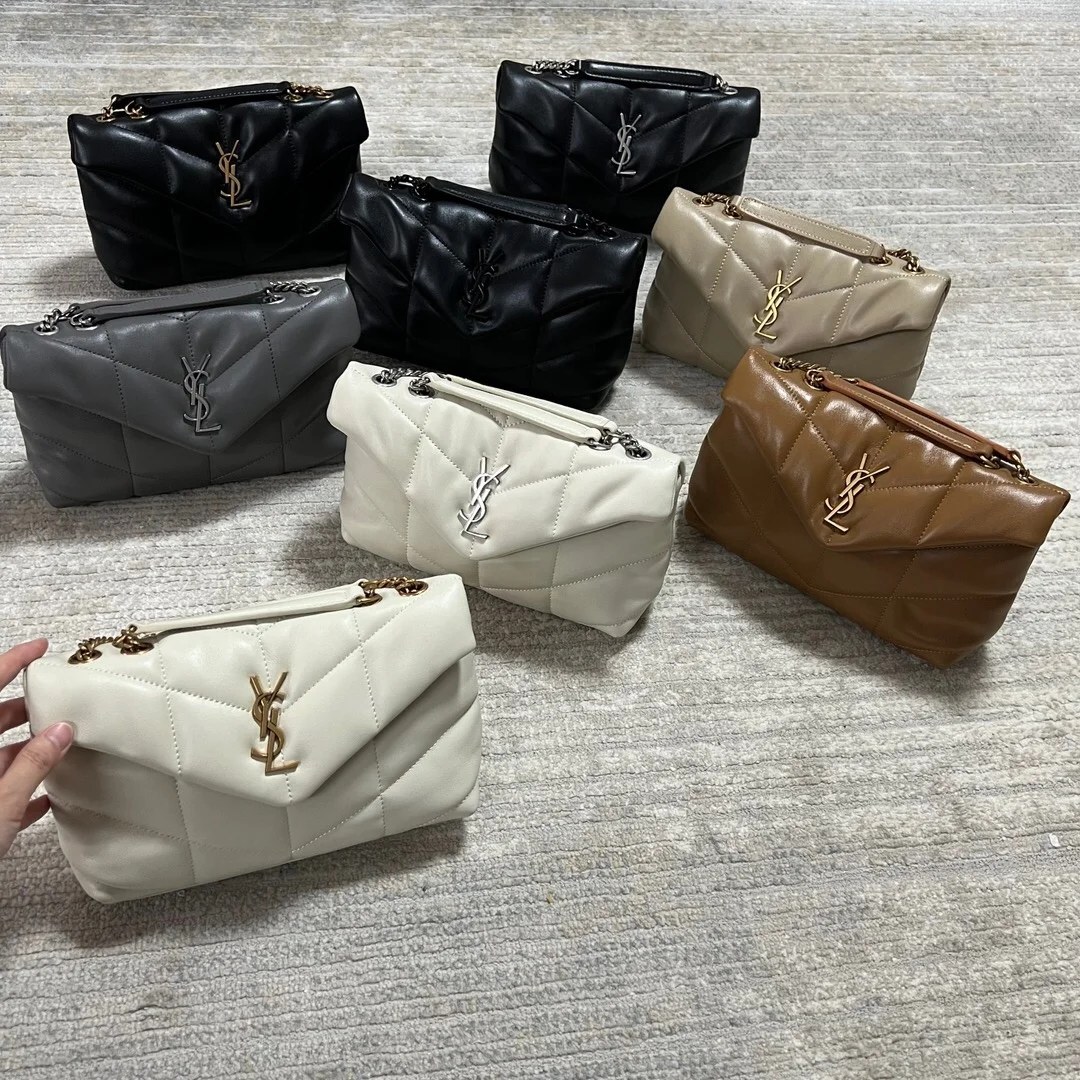 Saint Laurent Loulou Toy Puffer In Lambskin Bag product view 1
