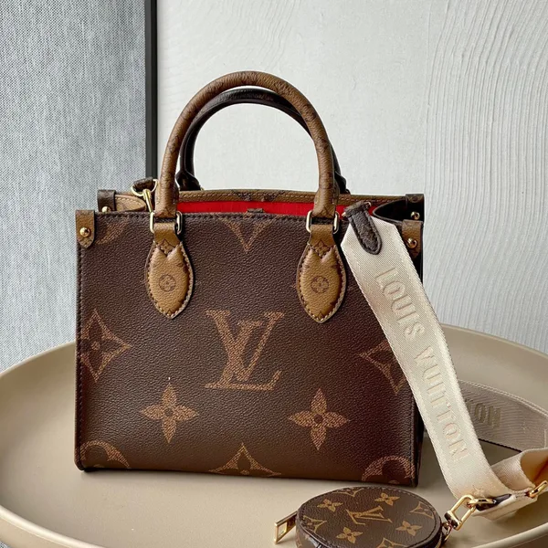 Louis Vuitton On The Go Handbags Louis Vuitton Pattern 25x19x11.5 cm product photo