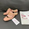 Valentino Women Peach Pink Leather Fringe Mules product view 4