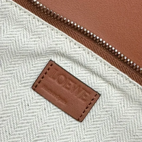 Loewe Puzzle Edge bag in tan calfskin product view 7