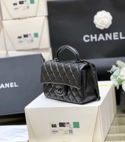 Chanel 20C AS1160 mini top handle flap Bag product view 3
