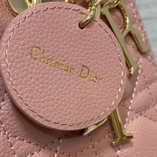Dior Medium Lady Dior Bag — Dusty Pink product view 4