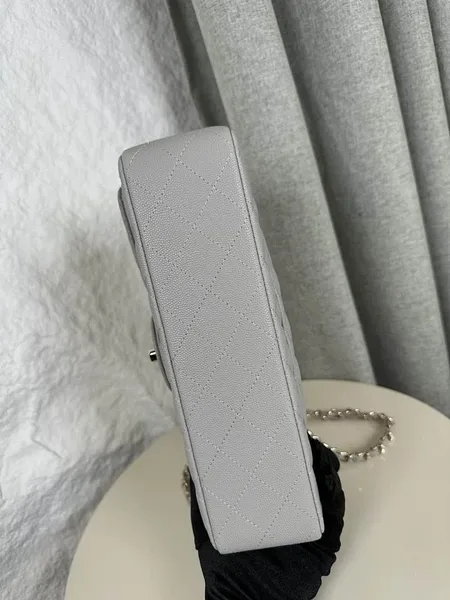Chanel Classic Flap 25 Medium Grey Bag product view 2