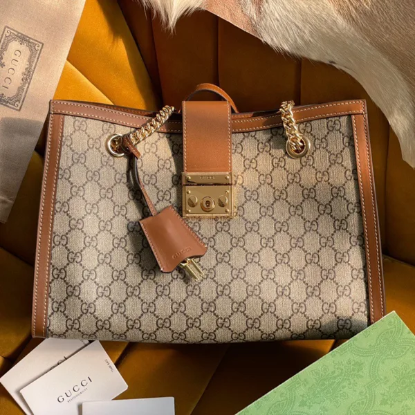 Gucci Padlock Bag with Logo Pattern Gucci 35x23x14cm product photo