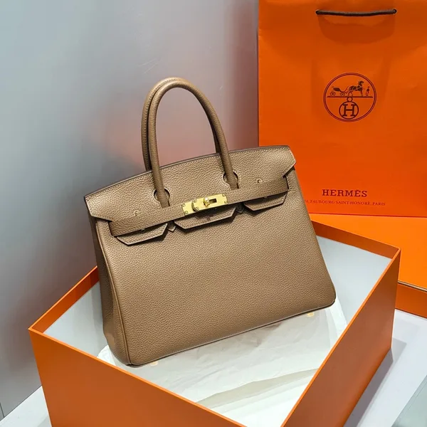 Hermès Birkin 30 In Coffee Gold Hardware Bag product photo