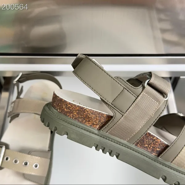 Dior Act Sandals — Gray-Beige product view 3