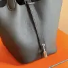 Hermès Picotin 18 Black Togo Leather Silver Hardware Bag product view 4