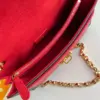 Louis Vuitton Victoire Monogram Pattern Handbags 27x20x10cm — Red Front Panel product view 4