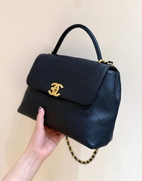 Chanel Maxi Flap Bag with Top Handle product view 3