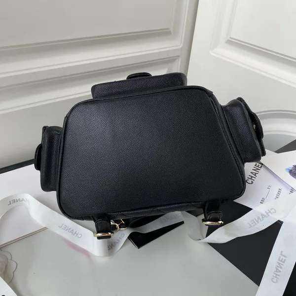 Chanel Mini Duma Backpack Lock Gold 21.5×19.5x12cm product view 7