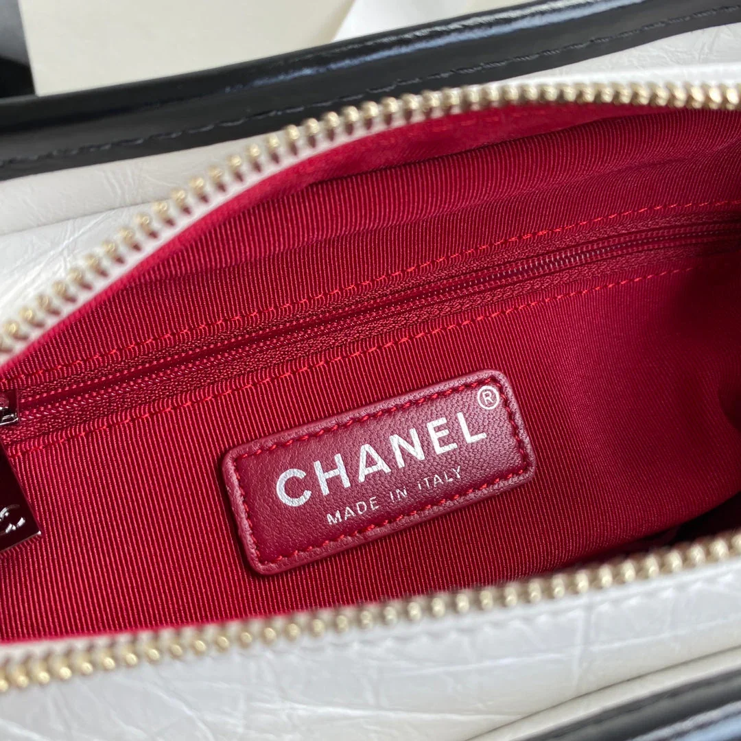 Chanel Gabrielle Mini 20 Hobo Bag In White Mix Black product view 2