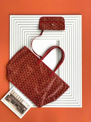 Goyard Red Anjou GM Tote bag product photo