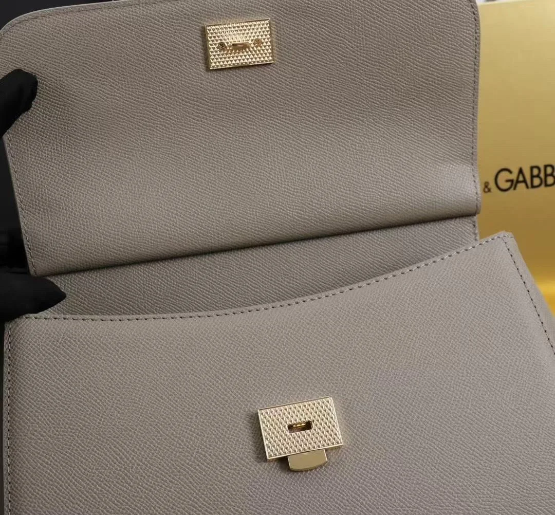 Dolce & Gabbana Small Sicily handbag in dauphine calfskin product view 9