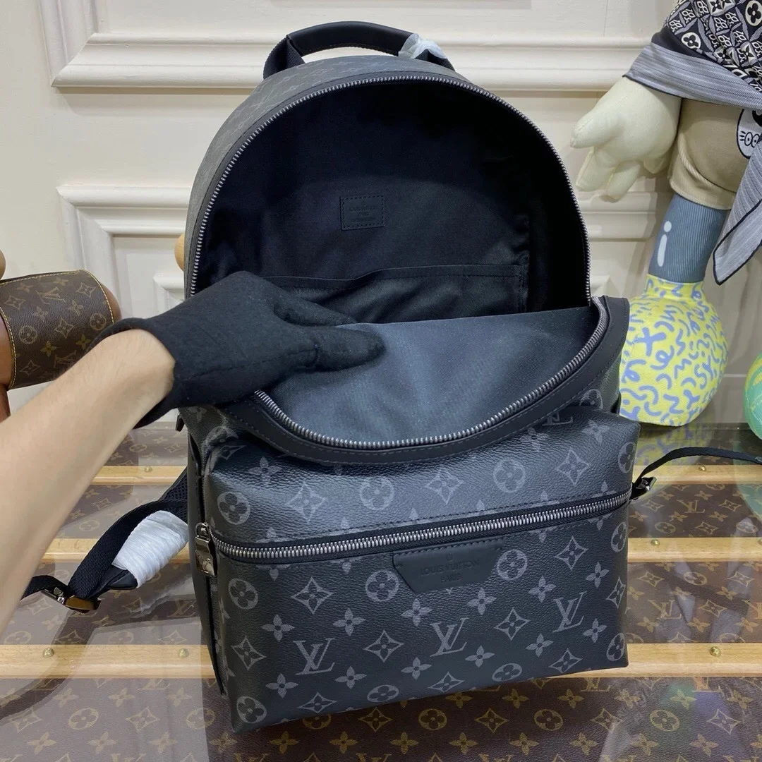 Louis Vuitton Discovery Backpack in Monogram Eclipse canvas product view 2