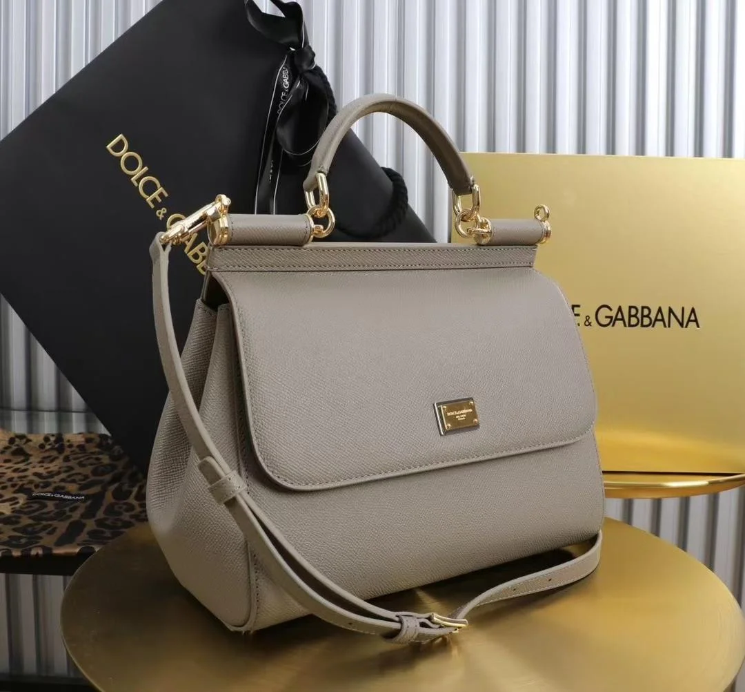 Dolce & Gabbana Small Sicily handbag in dauphine calfskin product view 5