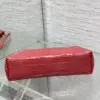 Dior Bow Bag Small Red Crocodile-Embossed product view 6
