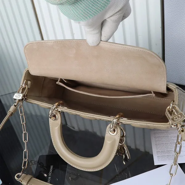Dior Medium Beige Lady D-Joy Bag product view 7