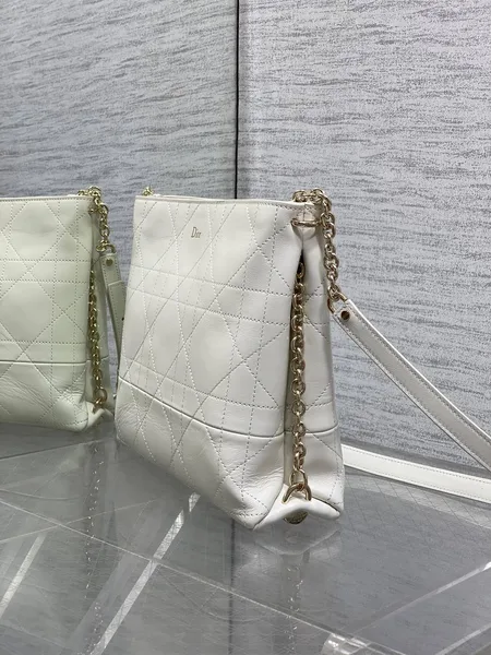 Dior Trianon Bag in White Gold Hardware product view 4