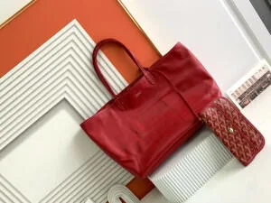 Goyard Red Anjou GM Tote bag product view 2