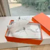 Hermès Women White Low-Top Sneakers — Silver-Tone Buckle Detail product view 4