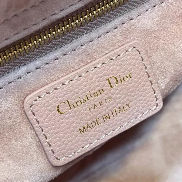 Dior Medium Lady Dior Bag — Dusty Pink product view 7